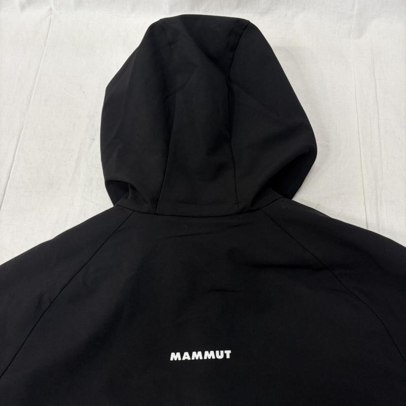 マムート Mammut ジャケット、上着 ジャンパー、ブルゾン 1011-00792 Macun 2.0 SO Hooded Jacket BLACK US:L / ASIA:XL XL プリント 黒 / ブラック / black X 白 / ホワイト / white メンズ USED 古着 中古 50161155