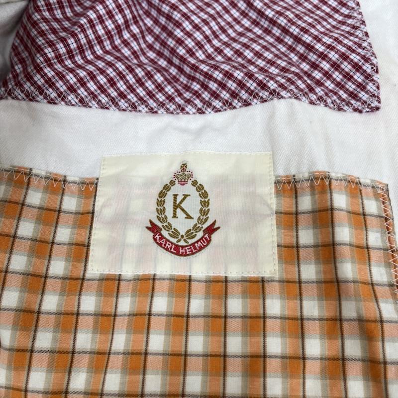 カールヘルム KARLHELMUT シャツ、ブラウス 長袖 パッチワーク 長袖 シャツ ギンガムチェック ピンクハウス マルチカラー / マルチカラー / multicolor メンズ USED 古着 中古 50161173