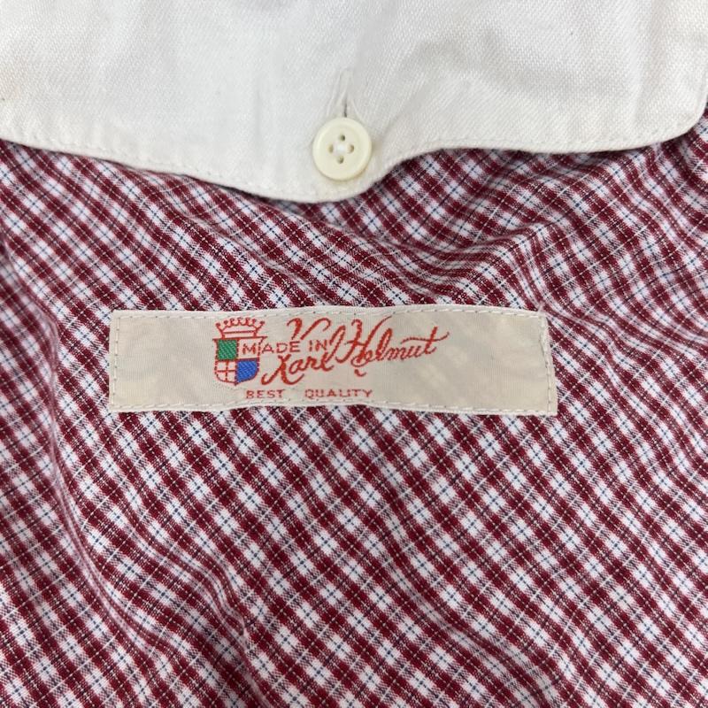 カールヘルム KARLHELMUT シャツ、ブラウス 長袖 パッチワーク 長袖 シャツ ギンガムチェック ピンクハウス マルチカラー / マルチカラー / multicolor メンズ USED 古着 中古 50161173