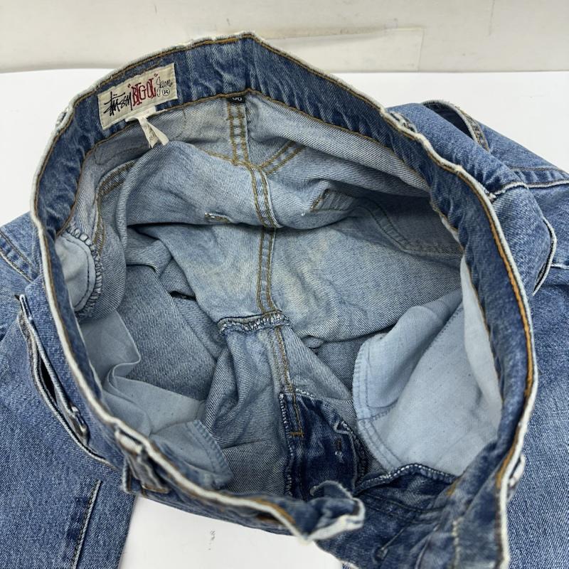 ステューシー STUSSY パンツ デニム、ジーンズ BIG OL  Jean ボタンフライ デニム パンツ 30インチ インディゴ / インディゴ / Indigo メンズ USED 古着 中古 50161183