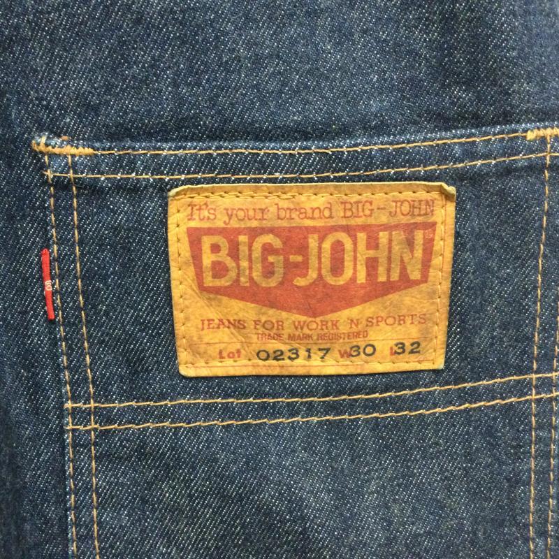 ビッグジョン Big John ボトムス ボトムス 02137 デニム オーバーオール サロペット 30インチ 無地 インディゴ / インディゴ / Indigo レディース USED 古着 中古 50161185