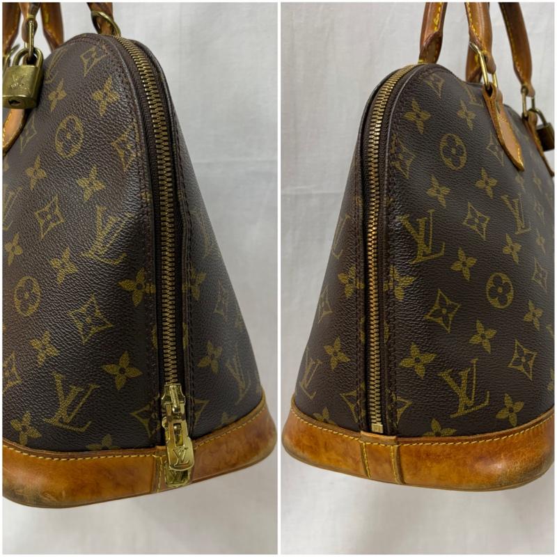 ルイヴィトン LOUIS VUITTON ハンドバッグ ハンドバッグ モノグラム アルマPM トートバッグ vi1919 made in france - ロゴ、文字 茶 / ブラウン / brown レディース USED 古着 中古 50161190