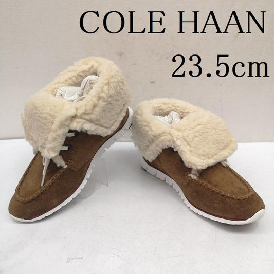コールハーン COLE HAAN ブーツ 一般 h15-bt w01318 ムートン チャッカ ブーツ 6 1/2 B 23.5cm 茶 / ブラウン / brown レディース USED 古着 中古 50161194