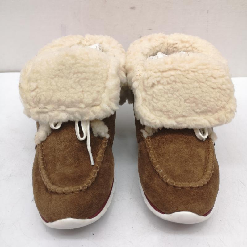 コールハーン COLE HAAN ブーツ 一般 h15-bt w01318 ムートン チャッカ ブーツ 6 1/2 B 23.5cm 茶 / ブラウン / brown レディース USED 古着 中古 50161194