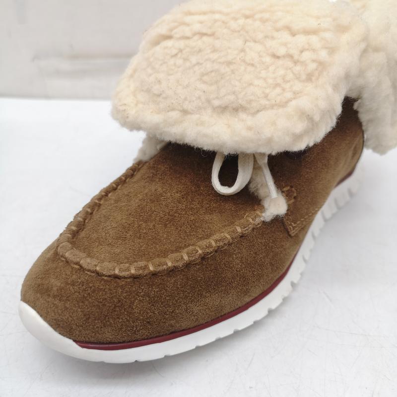 コールハーン COLE HAAN ブーツ 一般 h15-bt w01318 ムートン チャッカ ブーツ 6 1/2 B 23.5cm 茶 / ブラウン / brown レディース USED 古着 中古 50161194