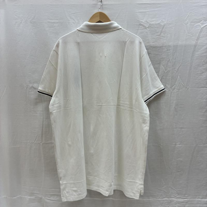 ポロラルフローレン POLO RALPH LAUREN ポロシャツ 半袖 ビッグポニー 刺繍 ロゴ ワッペン 襟裏ボーダー ポロシャツ XXL メンズ USED 古着 中古 50161200