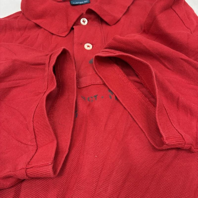 ポロバイラルフローレン Polo by RALPH LAUREN ポロシャツ 半袖 ステンシル ロゴ ナバリング クラック プリント ポロシャツ L メンズ USED 古着 中古 50161202