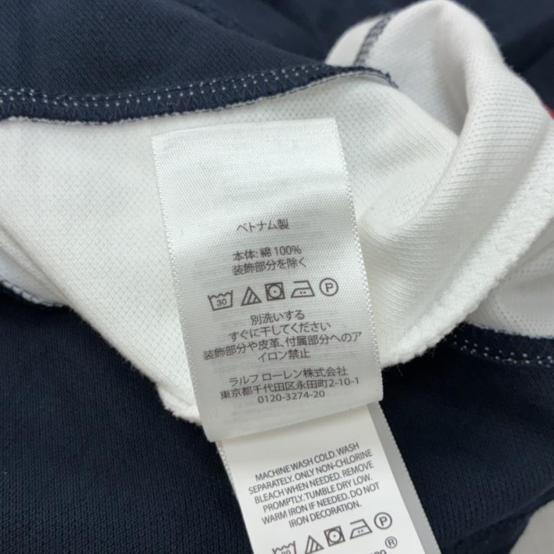 ポロラルフローレン POLO RALPH LAUREN ポロシャツ 半袖 ビッグポニー 刺繍 サイドライン 襟ロゴ ポロシャツ XL メンズ USED 古着 中古 50161203