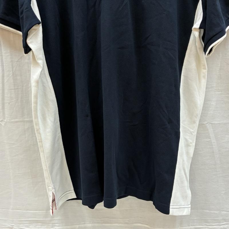 ポロラルフローレン POLO RALPH LAUREN ポロシャツ 半袖 ビッグポニー 刺繍 サイドライン 襟ロゴ ポロシャツ XL メンズ USED 古着 中古 50161203