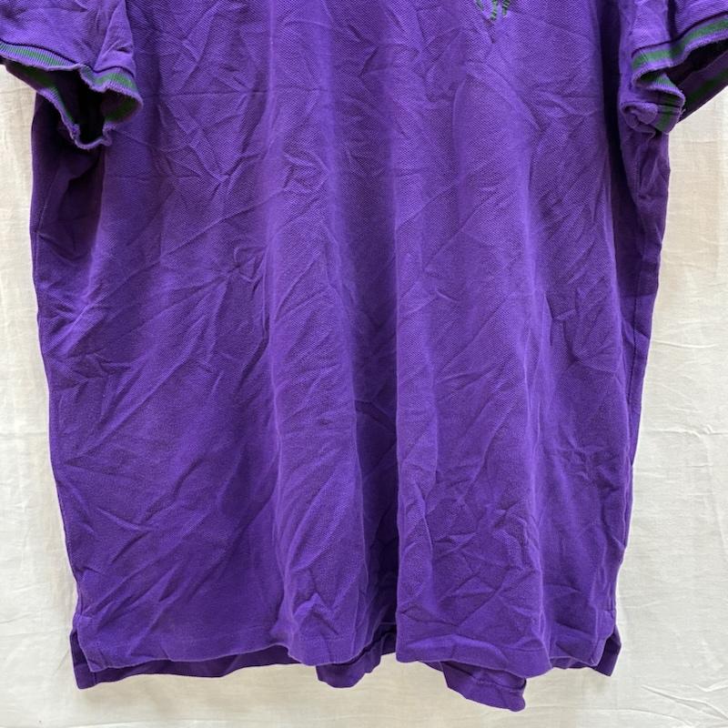 ポロラルフローレン POLO RALPH LAUREN ポロシャツ 半袖 ビッグポニー 刺繍 ロゴ ワッペン ポロシャツ XL メンズ USED 古着 中古 50161207