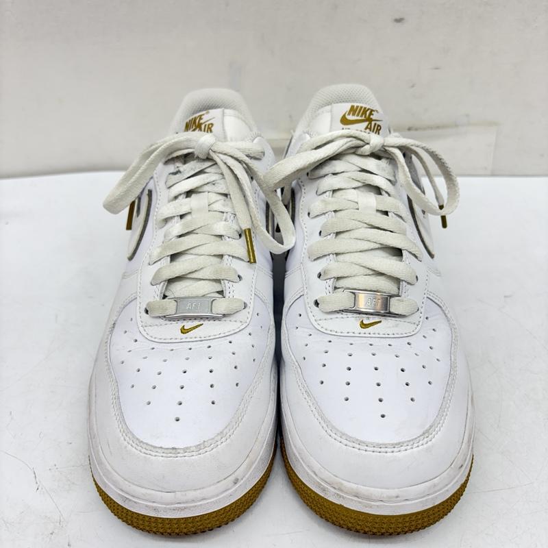 ナイキ NIKE スニーカー スニーカー AIR FORCE 1 エア フォース 1 LOW 07 レザー ロー スニーカー DV0788-104 27.0cm 白 / ホワイト / white メンズ USED 古着 中古 50161218