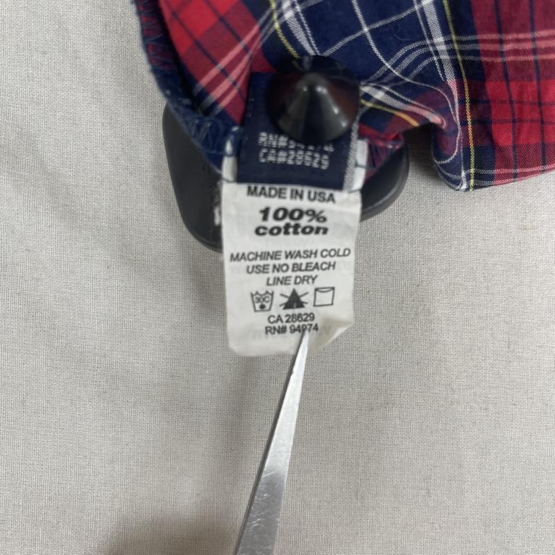 ステューシー STUSSY シャツ、ブラウス 半袖 90s 00s USA製 紺タグ チェック柄 ヴィンテージ 半袖 シャツ M マルチカラー / マルチカラー / multicolor メンズ USED 古着 中古 50161223