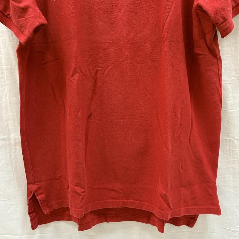 ポロラルフローレン POLO RALPH LAUREN ポロシャツ 半袖 Pロゴ オールドイングリッシュ フェルト ワッペン 刺繍 ポロシャツ XL メンズ USED 古着 中古 50161229