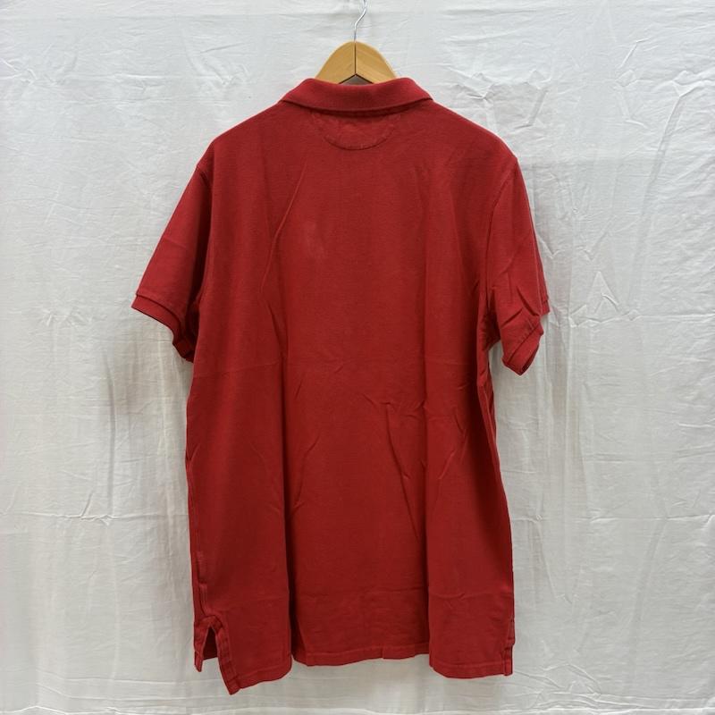 ポロラルフローレン POLO RALPH LAUREN ポロシャツ 半袖 Pロゴ オールドイングリッシュ フェルト ワッペン 刺繍 ポロシャツ XL メンズ USED 古着 中古 50161229
