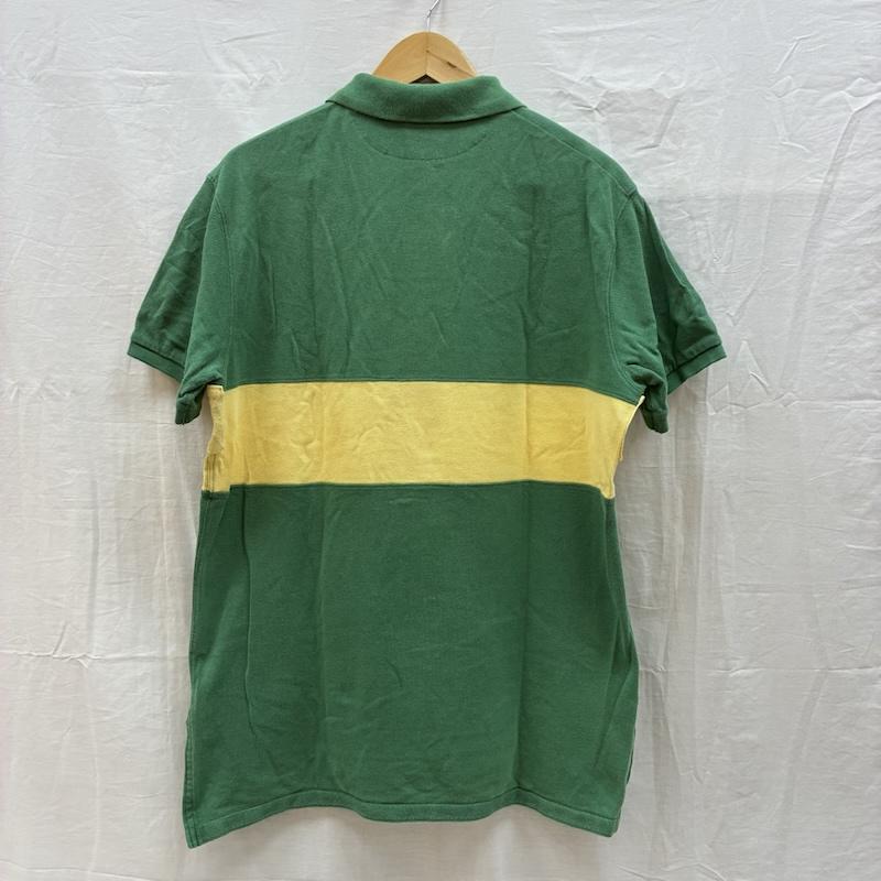ポロバイラルフローレン Polo by RALPH LAUREN ポロシャツ 半袖 エンブロイダリー ロゴ 刺繍 センターライン ポロシャツ L メンズ USED 古着 中古 50161233