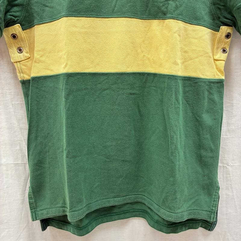 ポロバイラルフローレン Polo by RALPH LAUREN ポロシャツ 半袖 エンブロイダリー ロゴ 刺繍 センターライン ポロシャツ L メンズ USED 古着 中古 50161233