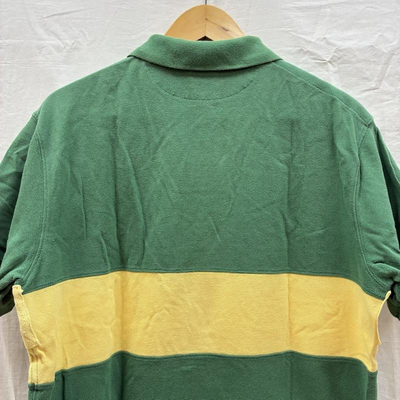 ポロバイラルフローレン Polo by RALPH LAUREN ポロシャツ 半袖 エンブロイダリー ロゴ 刺繍 センターライン ポロシャツ L メンズ USED 古着 中古 50161233
