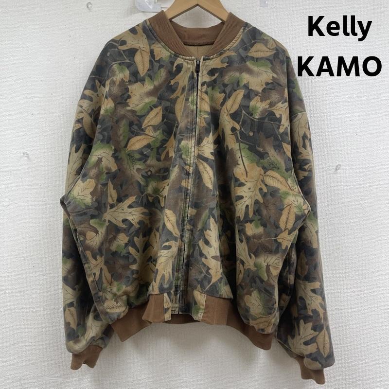 古着 USED ジャケット、上着 ジャンパー、ブルゾン Kelly KAMO Tru-Leaf USA製 リアルツリー カモ柄 ジャケット XXL カーキ / カーキ / khaki メンズ USED 古着 中古 50161234