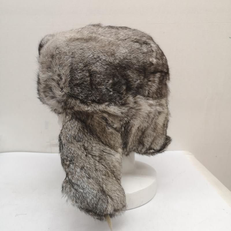 ヴィンテージ VINTAGE 帽子 キャップ CROWN CAP クラウンキャップ フライトキャップ ファー 2XL - メンズ USED 古着 中古 50161237