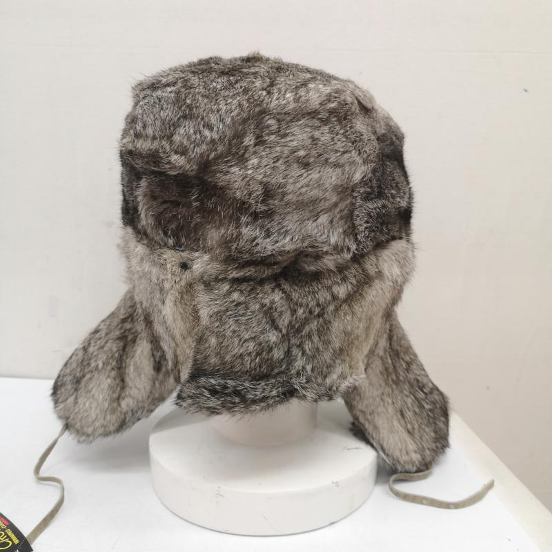 ヴィンテージ VINTAGE 帽子 キャップ CROWN CAP クラウンキャップ フライトキャップ ファー 2XL - メンズ USED 古着 中古 50161237