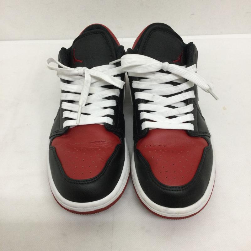 ナイキ NIKE スニーカー スニーカー NIKE ナイキ Air Jordan 1 Low Bred スニーカー 553558-066 エアジョーダン 25.5cm 赤 / レッド / red メンズ USED 古着 中古 50161243
