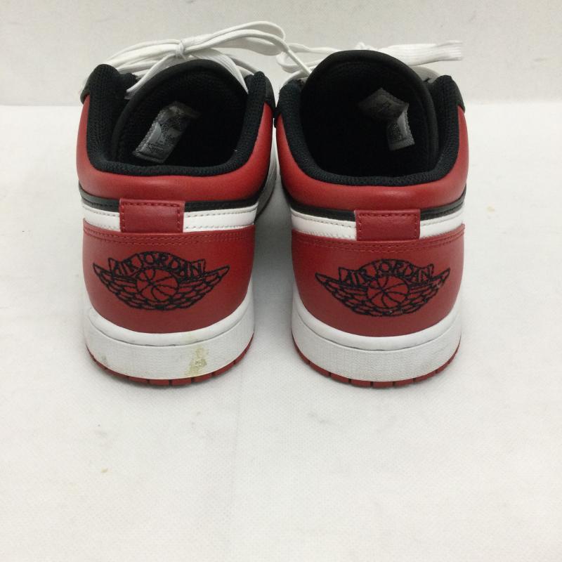 ナイキ NIKE スニーカー スニーカー NIKE ナイキ Air Jordan 1 Low Bred スニーカー 553558-066 エアジョーダン 25.5cm 赤 / レッド / red メンズ USED 古着 中古 50161243