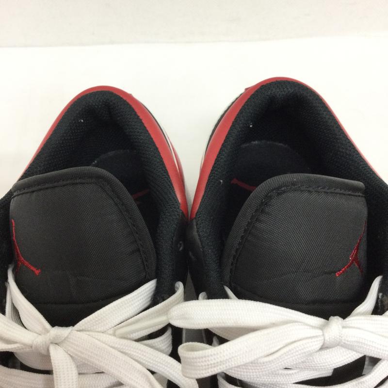 ナイキ NIKE スニーカー スニーカー NIKE ナイキ Air Jordan 1 Low Bred スニーカー 553558-066 エアジョーダン 25.5cm 赤 / レッド / red メンズ USED 古着 中古 50161243