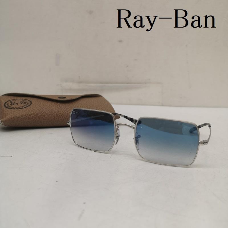 レイバン Ray-Ban めがね・サングラス サングラス RB1969 9149/3F ブルー グラディアント ミラーレンズ サングラス - 青 / ブルー / blue X 銀 / シルバー / silver color メンズ USED 古着 中古 50161249