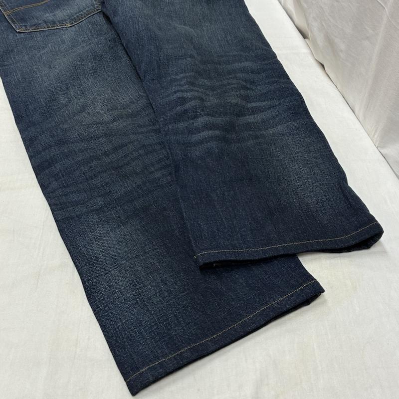 ラルフローレン RALPHLAUREN パンツ デニム、ジーンズ DENIM&SUPPLY ヴィンテージ加工 ジッパーフライ デニムパンツ 40インチ メンズ USED 古着 中古 50161263