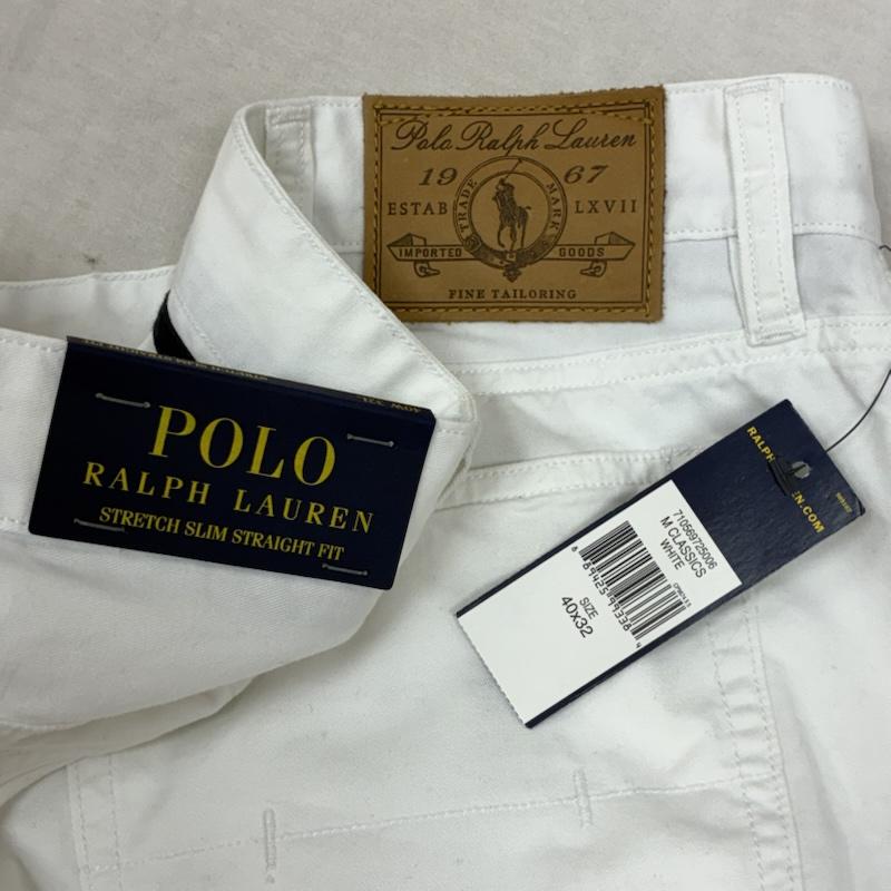 ポロラルフローレン POLO RALPH LAUREN パンツ チノパン ストレッチ コットン ジッパーフライ チノパンツ 40 メンズ USED 古着 中古 50161266