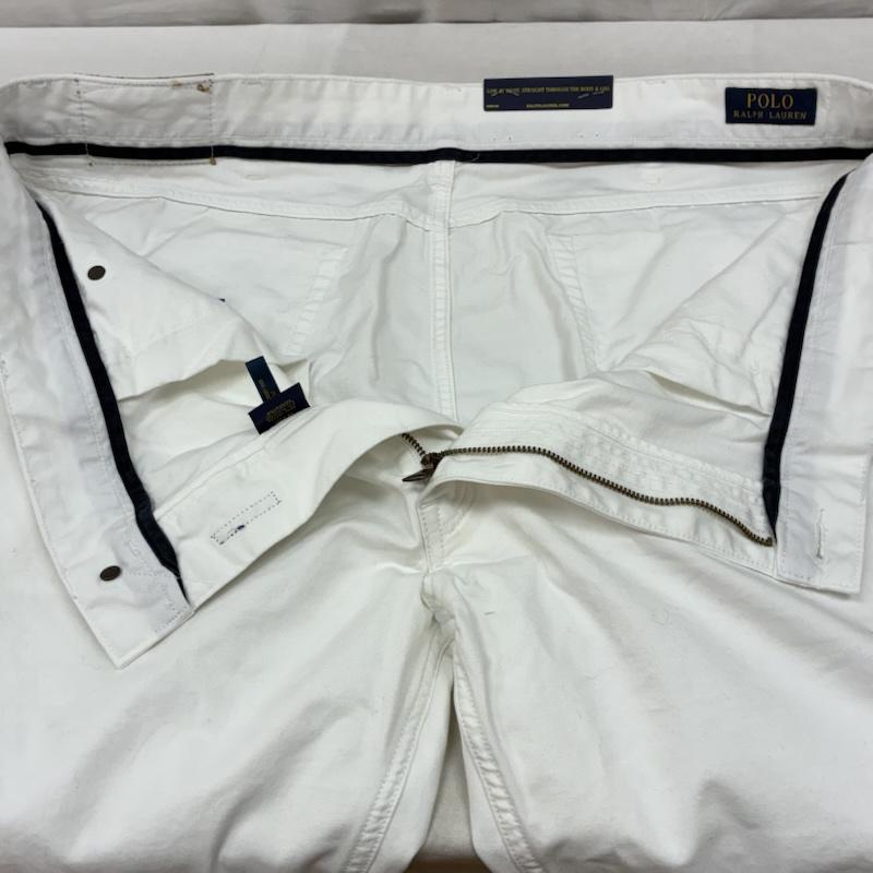 ポロラルフローレン POLO RALPH LAUREN パンツ チノパン ストレッチ コットン ジッパーフライ チノパンツ 40 メンズ USED 古着 中古 50161266