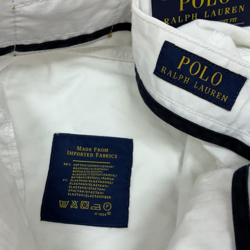 ポロラルフローレン POLO RALPH LAUREN パンツ チノパン ストレッチ コットン ジッパーフライ チノパンツ 40 メンズ USED 古着 中古 50161266