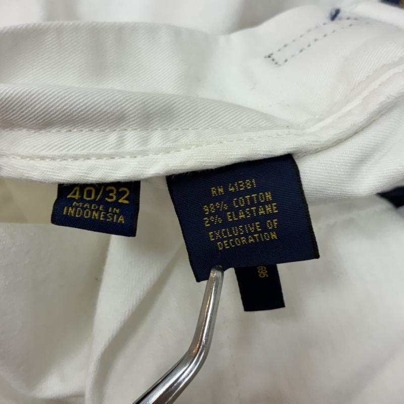ポロラルフローレン POLO RALPH LAUREN パンツ チノパン ストレッチ コットン ジッパーフライ チノパンツ 40 メンズ USED 古着 中古 50161266