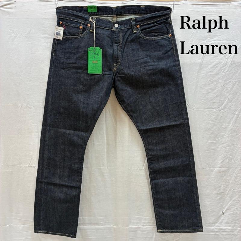 ポロラルフローレン POLO RALPH LAUREN パンツ デニム、ジーンズ スリム ストレート ジッパーフライ 5P デニムパンツ 40インチ メンズ USED 古着 中古 50161270