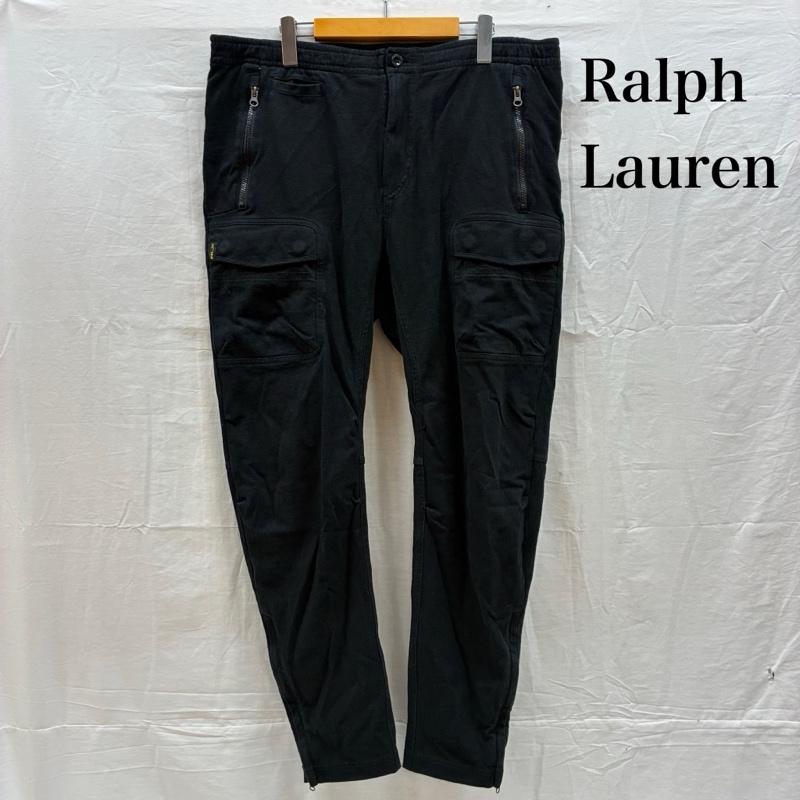 ラルフローレン RALPHLAUREN ボトムス ボトムス RLX ジップアップ テーパード スウェット イージー カーゴパンツ XL メンズ USED 古着 中古 50161272
