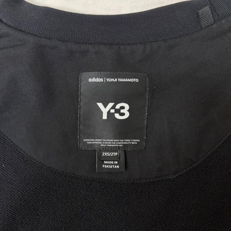 ワイスリー Y-3 トレーナー 長袖 adidas × Y-3 Yohji Yamamoto GRAPHIC SWEAT CREW グラフィックロゴ スエットトレーナー jn4881 - ロゴ、文字 黒 / ブラック / black メンズ USED 古着 中古 50161273