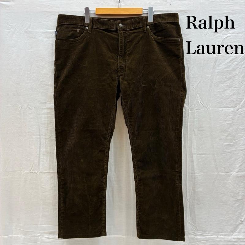 ポロバイラルフローレン Polo by RALPH LAUREN ボトムス ボトムス スリムフィット ストレッチコットン ジッパーフライ コーデュロイ パンツ 38インチ メンズ USED 古着 中古 50161277