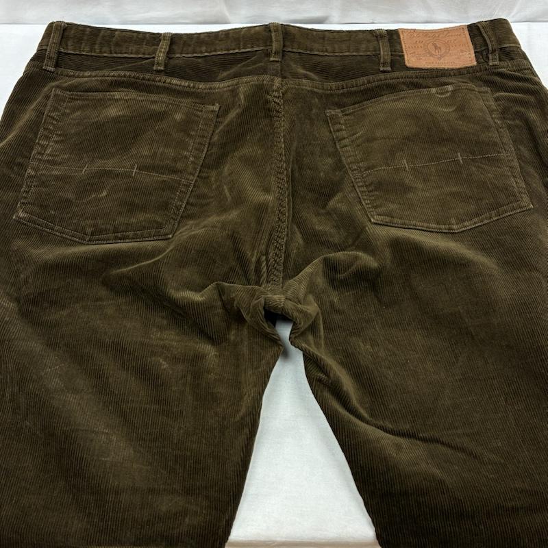 ポロバイラルフローレン Polo by RALPH LAUREN ボトムス ボトムス スリムフィット ストレッチコットン ジッパーフライ コーデュロイ パンツ 38インチ メンズ USED 古着 中古 50161277