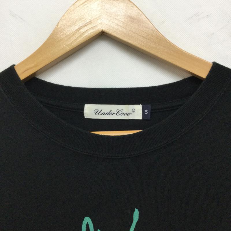 アンダーカバー UNDERCOVER Tシャツ 半袖 アンダーカバー UC1C3801 Tシャツ グラフィックロゴ TEE MONDAY 5 プリント 黒 / ブラック / black メンズ USED 古着 中古 50161278