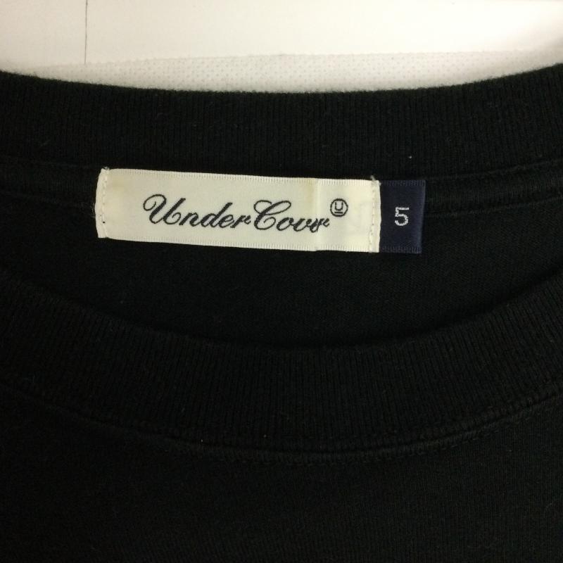 アンダーカバー UNDERCOVER Tシャツ 半袖 アンダーカバー UC1C3801 Tシャツ グラフィックロゴ TEE MONDAY 5 プリント 黒 / ブラック / black メンズ USED 古着 中古 50161278