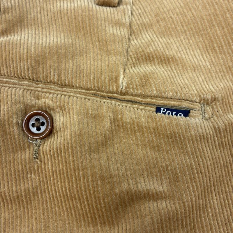 ポロバイラルフローレン Polo by RALPH LAUREN ボトムス ボトムス クラシックフィット ストレッチ コットン ジッパーフライ コーデュロイ パンツ 40インチ メンズ USED 古着 中古 50161279