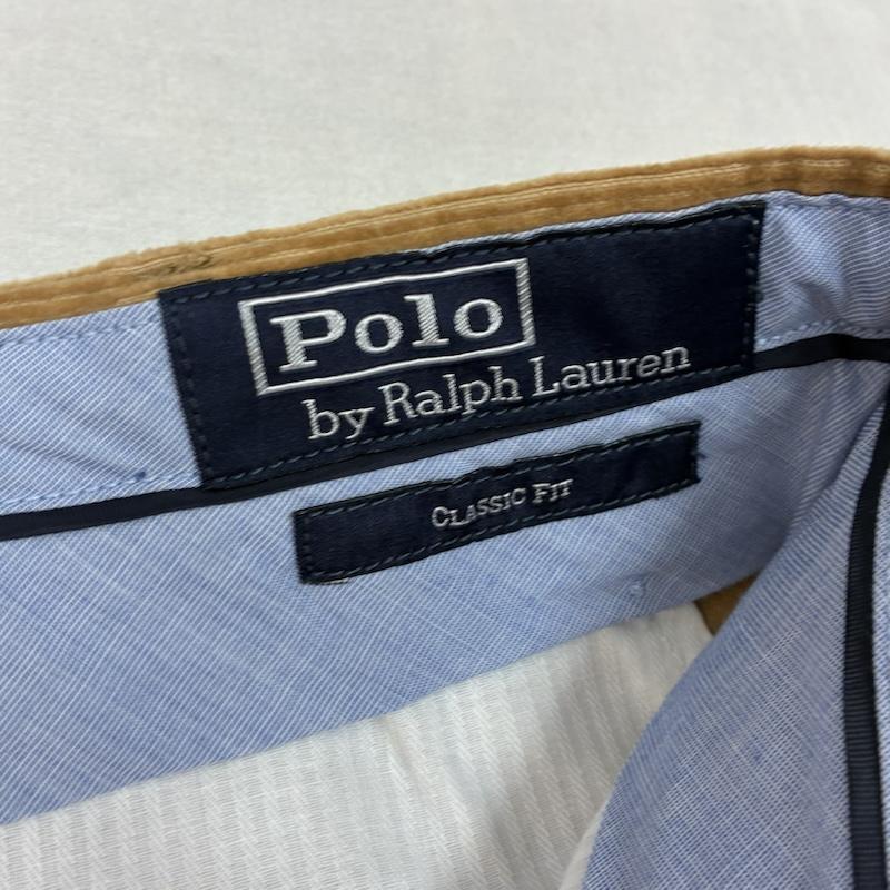 ポロバイラルフローレン Polo by RALPH LAUREN ボトムス ボトムス クラシックフィット ストレッチ コットン ジッパーフライ コーデュロイ パンツ 40インチ メンズ USED 古着 中古 50161279