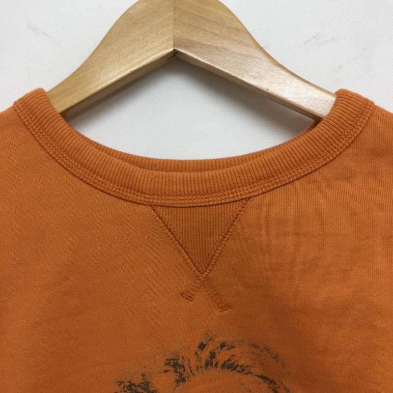 アメリカンラグシー AMERICAN RAG CIE トレーナー 長袖 AMERICAN RAG CIE アインシュタイン トレーナー スウェット M プリント 橙 / オレンジ / orange メンズ USED 古着 中古 50161280