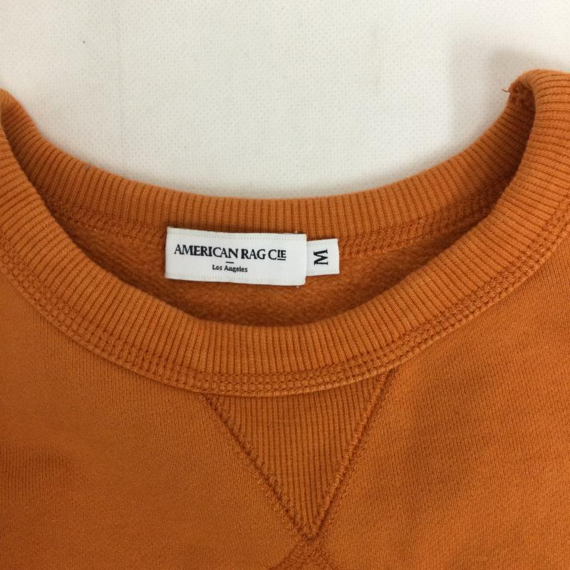 アメリカンラグシー AMERICAN RAG CIE トレーナー 長袖 AMERICAN RAG CIE アインシュタイン トレーナー スウェット M プリント 橙 / オレンジ / orange メンズ USED 古着 中古 50161280