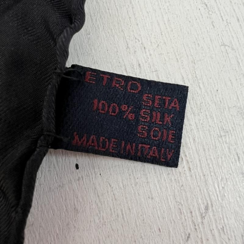 エトロ ETRO ファッション小物 スカーフ、ポケットチーフ シルク ヴィンテージ スカーフ - 橙 / オレンジ / orange レディース USED 古着 中古 50161283