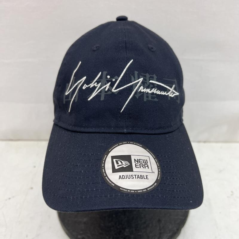 ヨウジヤマモトプールオム Yohji Yamamoto POUR HOMME 帽子 キャップ ダブルロゴ NEW ERA キャップ FREE メンズ USED 古着 中古 50161285