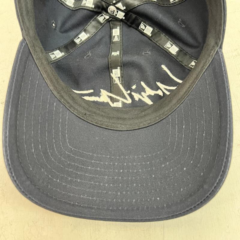 ヨウジヤマモトプールオム Yohji Yamamoto POUR HOMME 帽子 キャップ ダブルロゴ NEW ERA キャップ FREE メンズ USED 古着 中古 50161285