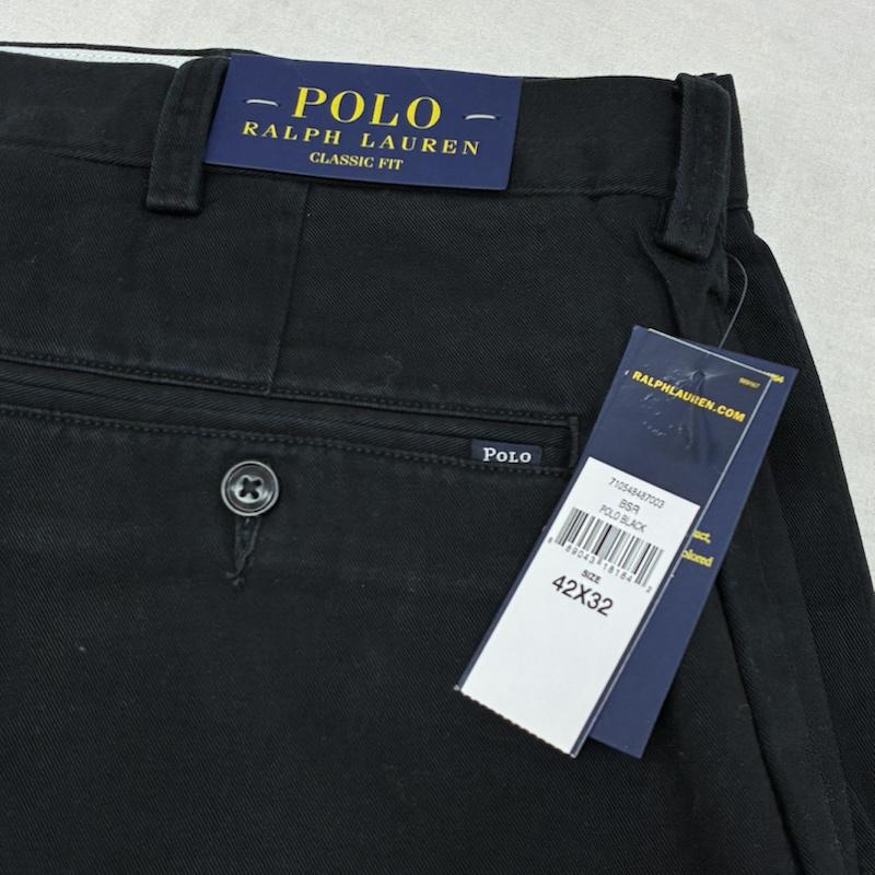 ポロラルフローレン POLO RALPH LAUREN パンツ チノパン クラシックフィット コットン ジッパーフライ チノパンツ 42インチ メンズ USED 古着 中古 50161288