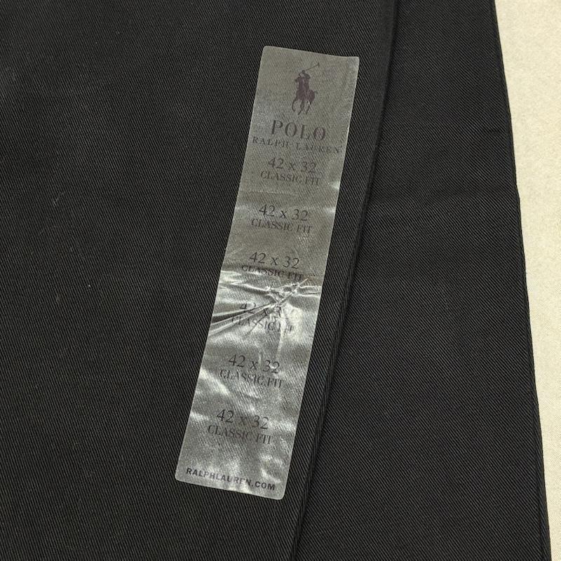 ポロラルフローレン POLO RALPH LAUREN パンツ チノパン クラシックフィット コットン ジッパーフライ チノパンツ 42インチ メンズ USED 古着 中古 50161288
