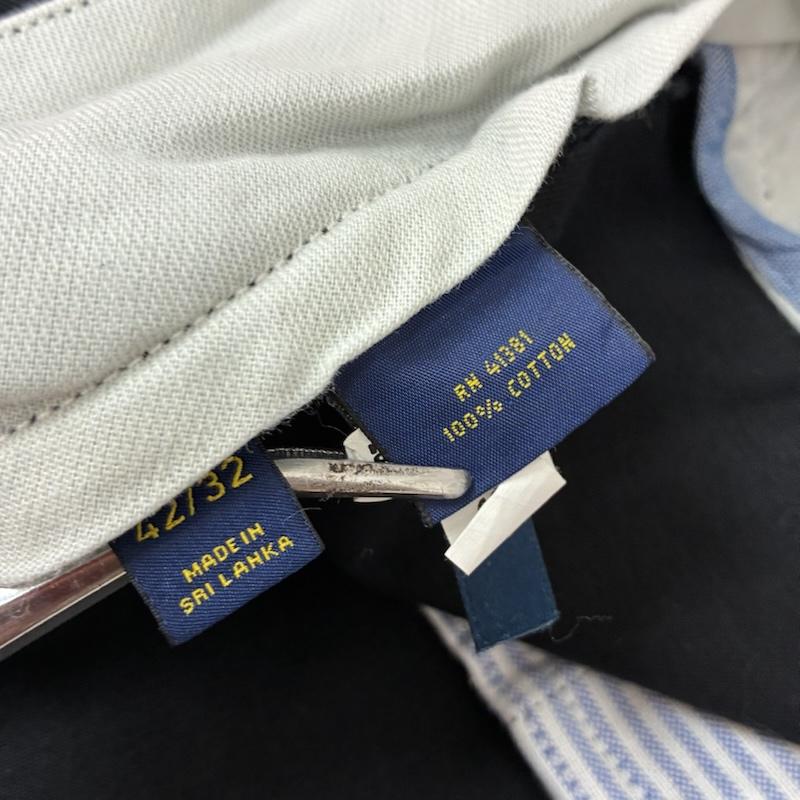 ポロラルフローレン POLO RALPH LAUREN パンツ チノパン クラシックフィット コットン ジッパーフライ チノパンツ 42インチ メンズ USED 古着 中古 50161288
